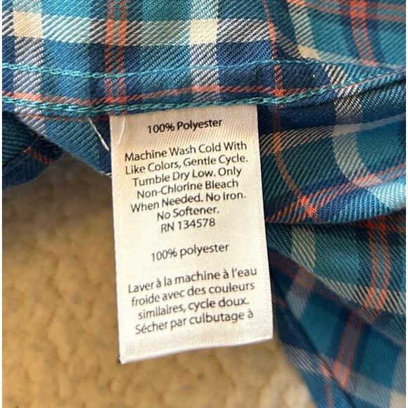 Vineyard Vines Classic Fit Tucker Shirt Men's Flannel LS Blue/Pink Plaid Size L - Picture 6 of 7